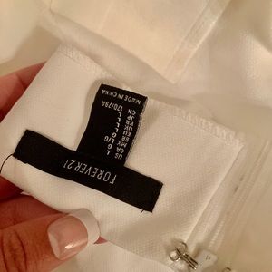 White dressy shorts new without tags